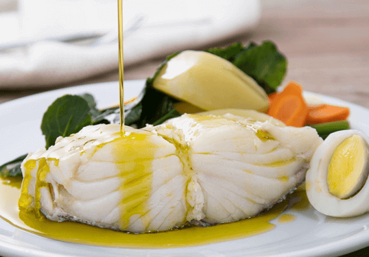 bacalhau cozido