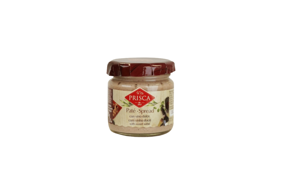 Patê com Vinho Licoroso Prisca 90g Paté C/Vinho Doce 90gr CP