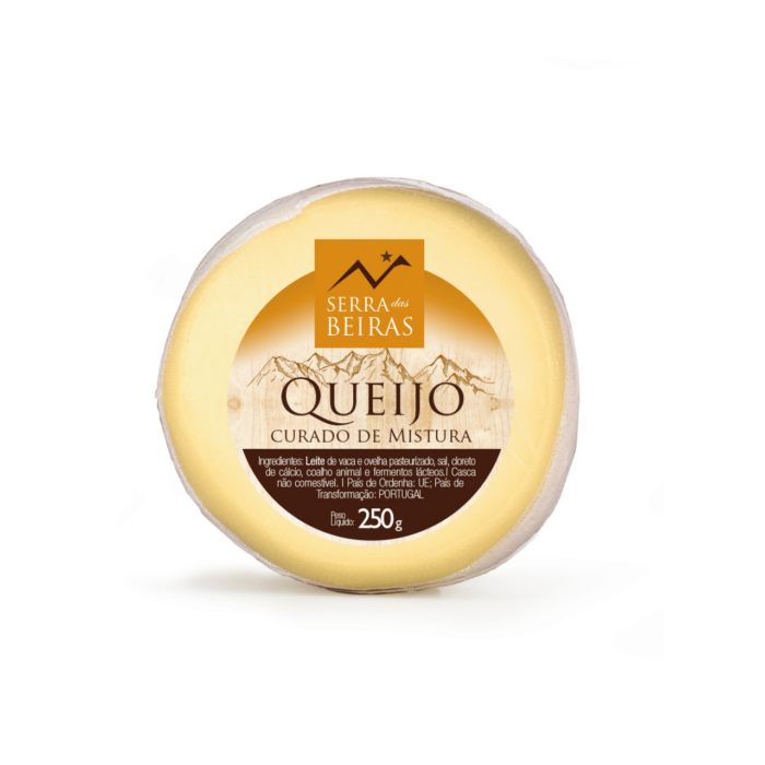 Queijo Curado Mistura Serra Beiras 250g