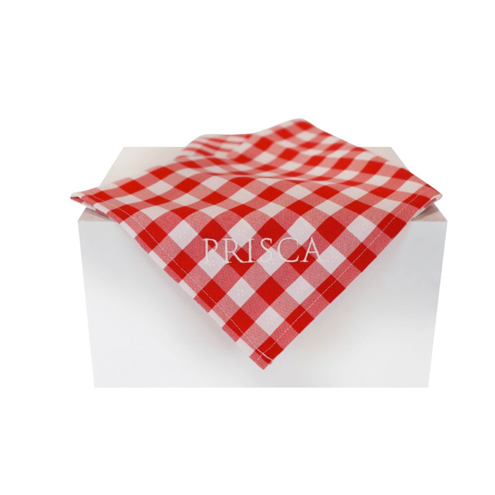 Pano para toalhas Xadrez