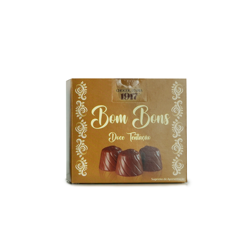 Bombons Mousse de Chocolate Doce Tentação 100g