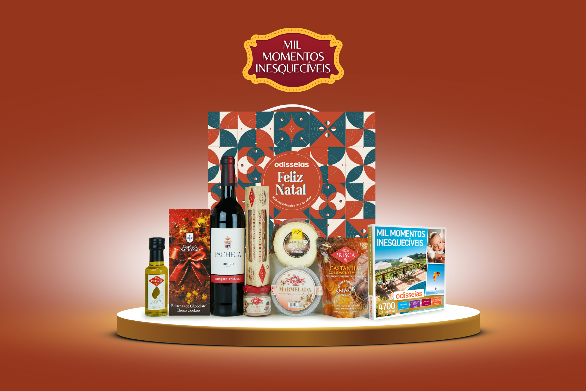 cabaz de natal 2025 Mil momentos inesqueciveis