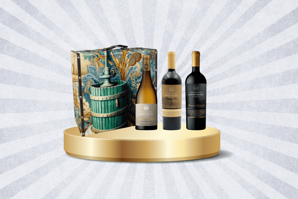 O Pack Vinho Herdade do Moinho Branco