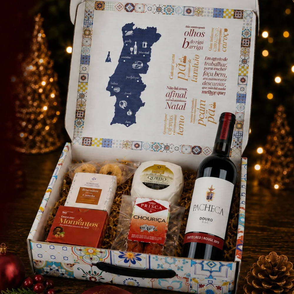 cabazes com produtos portugueses